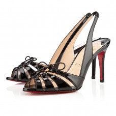 Sandale Christian Louboutin Corsetica 80mm negre