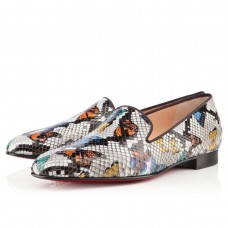 Mocasini Christian Louboutin Henriette multicolori