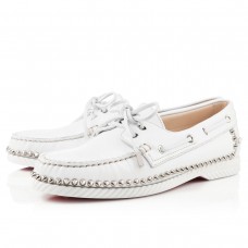 Mocasini Christian Louboutin Steckel albi
