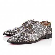 Mocasini Christian Louboutin Bruno cu fermoar Roccia