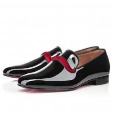 Mocasini Christian Louboutin Watson Negri/Roșii
