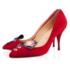 Pantofi Christian Louboutin So Audrey 80mm roșii