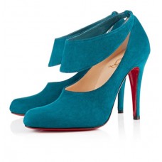 Pantofi Christian Louboutin Miss Zorra 100mm Turcoaz Pantofi Christian Louboutin Miss Zorra 100mm Turcoaz