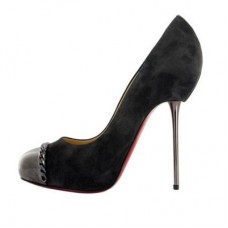 Pantofi Christian Louboutin Metalipp 120mm Negri Pantofi Christian Louboutin Metalipp 120mm Negri