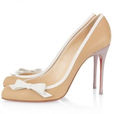 Pantofi Christian Louboutin Beauty 100mm bej