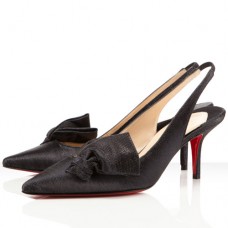 Pantofi Christian Louboutin Lady Cukor 70mm Slingbacks Negri