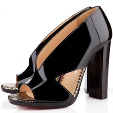 Sandale Christian Louboutin Consigne 120mm negre