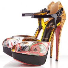 Sandale Christian Louboutin Nr. 299 140mm Multicolore Sandale Christian Louboutin Nr. 299 140mm Multicolore