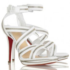 Sandale Christian Louboutin Rodita 120mm albe Sandale Christian Louboutin Rodita 120mm albe