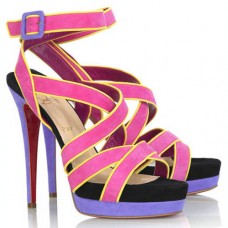 Sandale Christian Louboutin Straratata 120mm Rose Matador Sandale Christian Louboutin Straratata 120mm Rose Matador