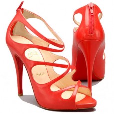 Sandale Christian Louboutin Croisilleta 120mm roșii