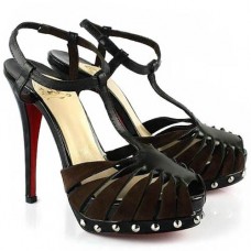 Sandale Christian Louboutin Zigounette 140mm negre Sandale Christian Louboutin Zigounette 140mm negre