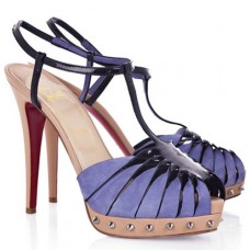Sandale Christian Louboutin Zigounette 140mm violet Sandale Christian Louboutin Zigounette 140mm violet